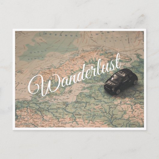 Wanderlust Briefkaart (Voorkant)