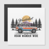 Wanderlust Camper - Zwerven en Zwerven Wandelend B (Voorkant / Achterkant)