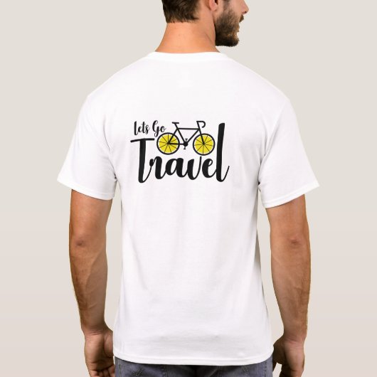 "Wanderlust & Chill" Travel T-shirt Design (Achterkant)