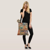 Wanderlust Chronicles:  reisstempels Tote Bag (Op model)