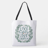 Wanderlust Crossbody Bag Tote Bag (Achterkant)