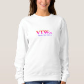 Wanderlust Dames Crewneck Sweatshirt (Voorkant)