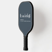 Wanderlust-definitie witte grijze blauwe kleur pickleball paddle (Links)