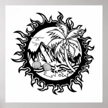 Wanderlust die Tropische ruimtes onderzoekt