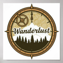 Wanderlust Digital Download - DTF Printable Poster