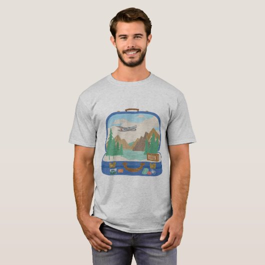 Wanderlust Dreamer - Adventure Seeker Shirt (Voorkant volledig)