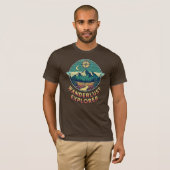 Wanderlust Explorer T-shirt (Voorkant volledig)