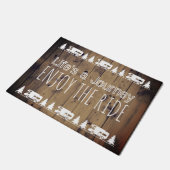 Wanderlust Geniet van de Ride Camper Trailer Deurmat (Schuin)