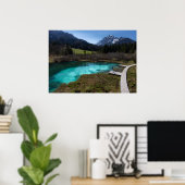 Wanderlust in Zelenci, Slovenië Poster (Thuiskantoor)