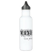 Wanderlust is een krachtige ziekte waterfles (Links)