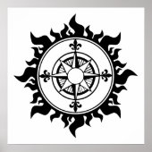 Wanderlust is het verlangen om de wereld te verken poster (Voorkant)