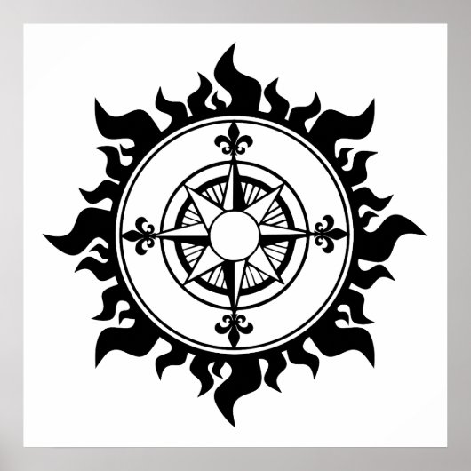 Wanderlust is het verlangen om de wereld te verken poster (Voorkant)