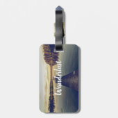 Wanderlust Jetty op Lake quote | BAGAGELABEL (Achterkant verticaal)