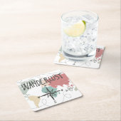 Wanderlust Kartonnen Onderzetters (Insitu)