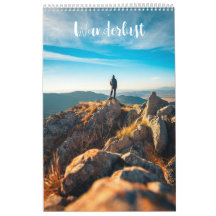 Wanderlust landschapsfotokalender