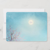 Wanderlust Liefde Trailer Sjabloon Bruiloft Kaart (Achterkant)