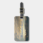 Wanderlust Luggage Bagagelabel (Voorkant verticaal)