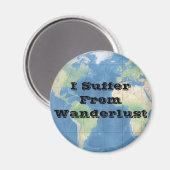 Wanderlust Magneet (Voorkant / Achterkant)