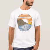 Wanderlust Mountain Beach Adventure T-shirt (Voorkant)