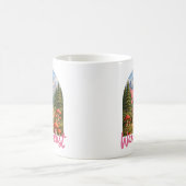 Wanderlust Mountain Fairy Hiker Fairycore Mushroom Koffiemok (Center)