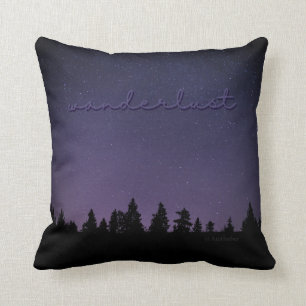 Wanderlust (Night Sky) Pillow Kussen