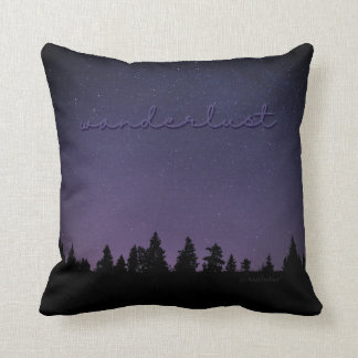 Wanderlust (Night Sky) Pillow Kussen
