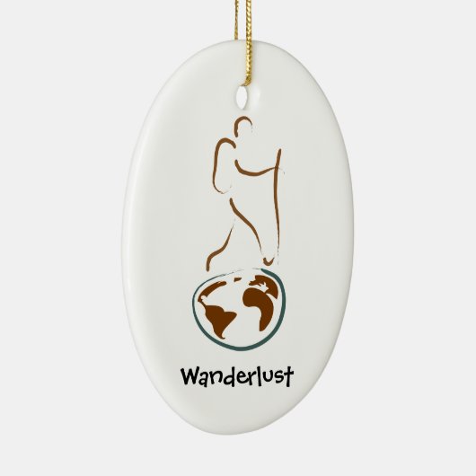 Wanderlust Ornament (Rechts)