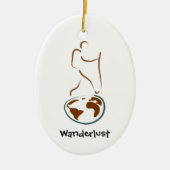 Wanderlust Ornament (Voorkant)
