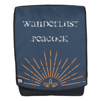 Wanderlust Peacock-rugzak Rugtassen