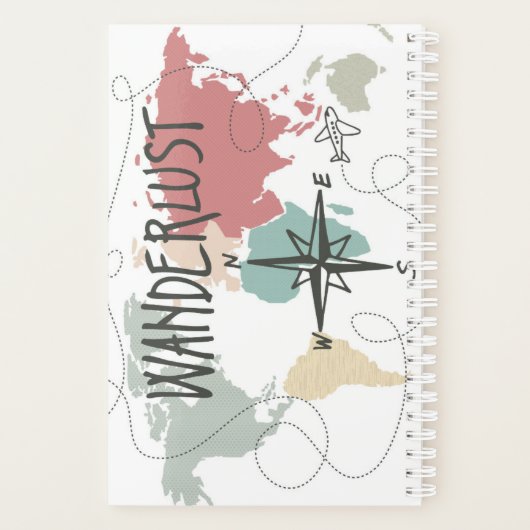 Wanderlust Planner (Achterkant)