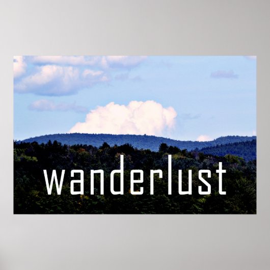 Wanderlust Poster (Voorkant)