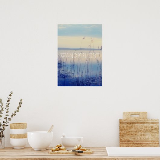 wanderlust poster (Keuken)