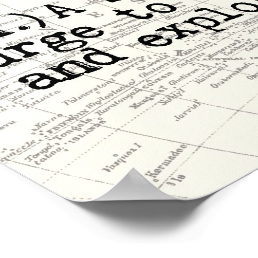 Wanderlust Poster (Hoek)