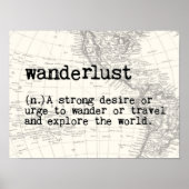 Wanderlust Poster (Voorkant)