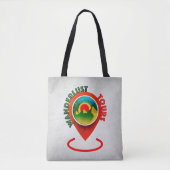 Wanderlust - Retro Mode Mix Edition Tote Bag (Voorkant)