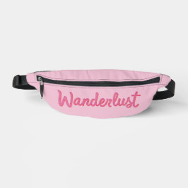 Wanderlust Roze Droom Pop | Meisjesachtige Dollcor Heuptasje