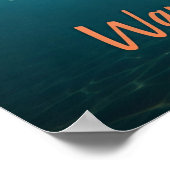 Wanderlust Seahorse-Poster Poster (Hoek)