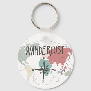Wanderlust Sleutelhanger