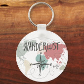 Wanderlust Sleutelhanger (Voorkant)