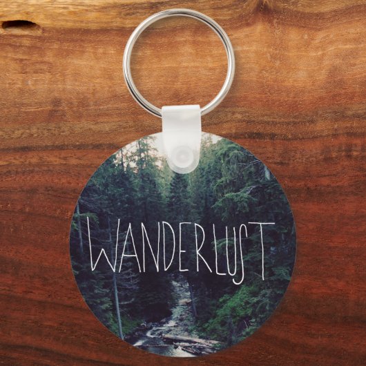 Wanderlust Sleutelhanger (Voorkant)