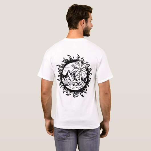 Wanderlust T-shirt (Achterkant volledig)