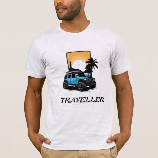 Wanderlust T-shirt - Verken voorbij de grenzen