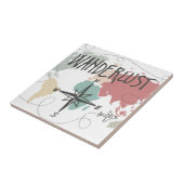 Wanderlust Tegeltje (Zijkant)