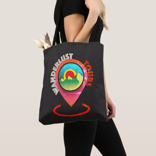 Wanderlust Tours - Funky Mix Edition Tote Bag (Dichtbij)