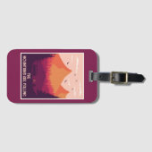 Wanderlust Travel Bagagelabel (Voorkant (horizontaal))