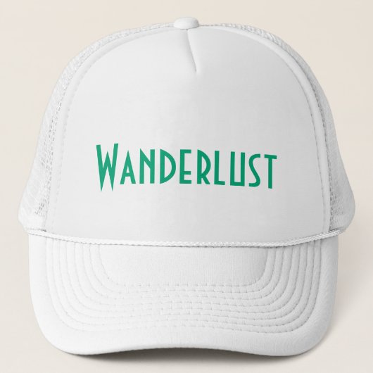 Wanderlust Trucker Hat Trucker Pet (Voorkant)