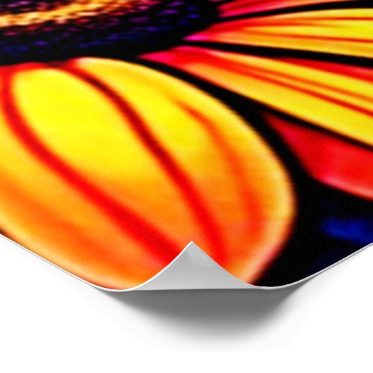 Wanderlust Van Sunset Art Poster (Hoek)