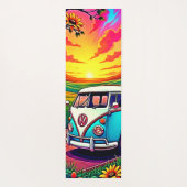 Wanderlust Van Sunset Art Yogamat (Achterkant)