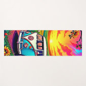 Wanderlust Van Sunset Art Yogamat (Voorkant (horizontaal))