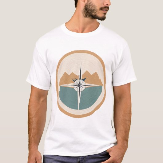Wanderlust - Verken de wereld T-shirt (Voorkant)